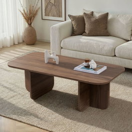 Nordure Akira - Venezia Walnut Mesa de Café